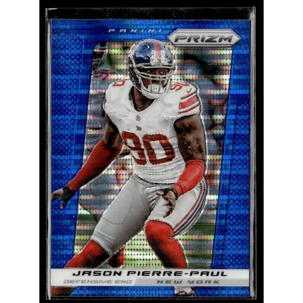 2013 Panini Prizm Blue Pulsar Jason Pierre-Paul New York Giants #164